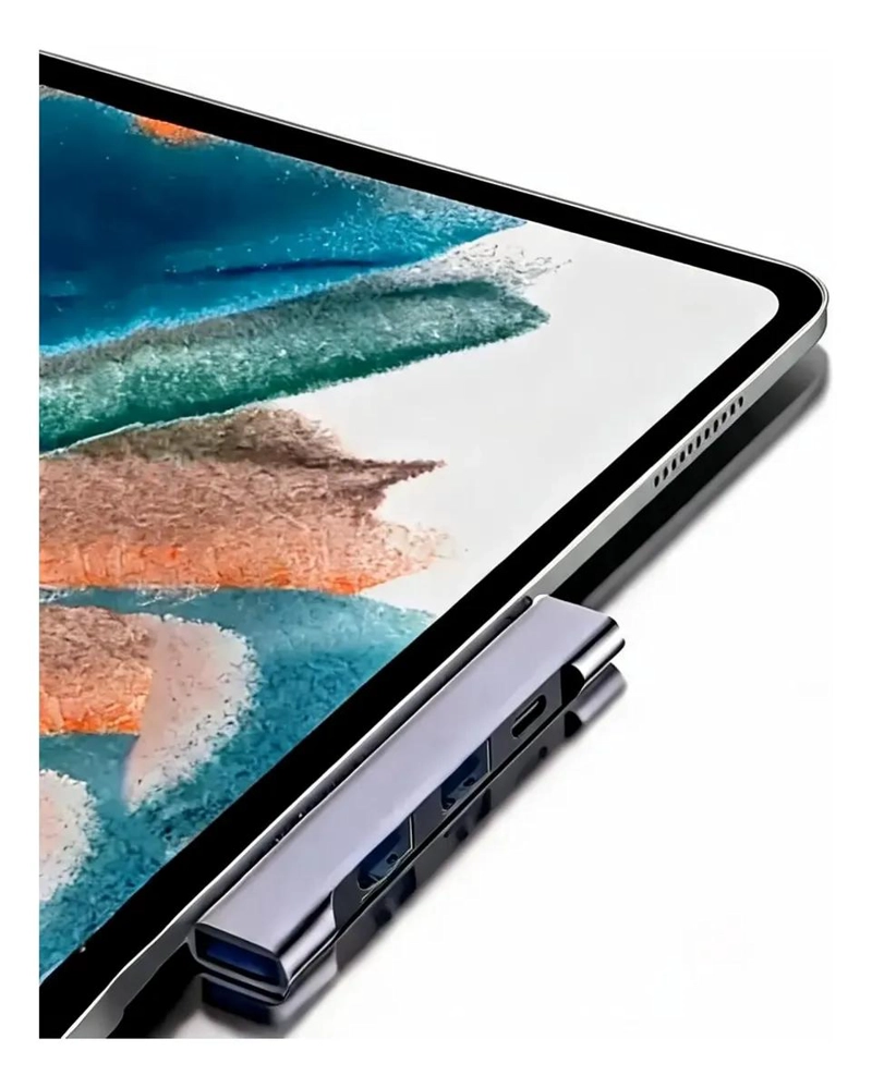 EXTENSOR USB TIPO C CON 3 PUERTOS USB 3.0 Y CARGA - 1