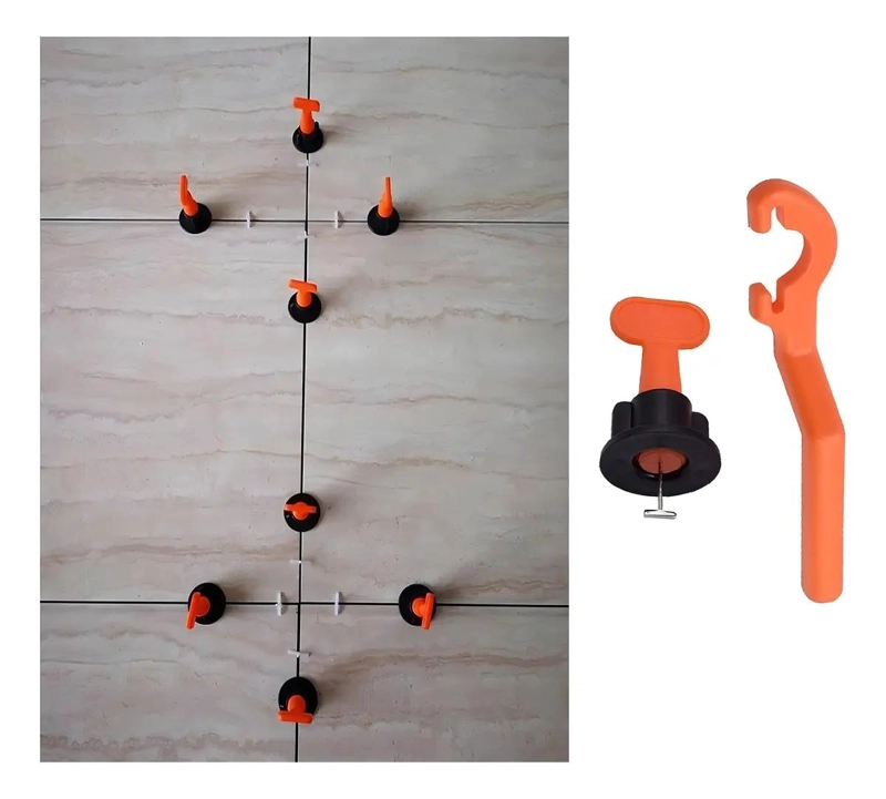 KIT NIVELADOR CERAMICO REUTILIZABLE PARA AZULEJOS DE 3 A 16MM - 3