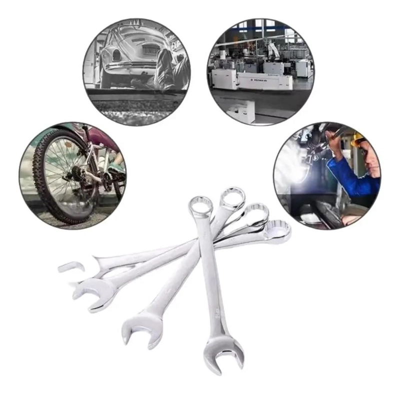 LLAVE FIJA ERGONOMICA 17MM APERTURA MAXIMA - 1