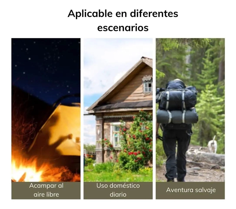 HACHA DE MANO CON FUNDA PARA CAMPING Y CAZA - 3