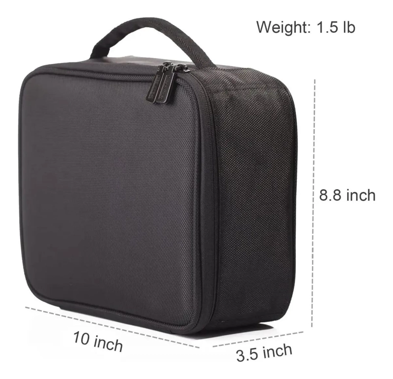 ESTUCHE ORGANIZADOR COSME TICO MULTIUSOS IMPERMEABLE Y DURADERO - 4