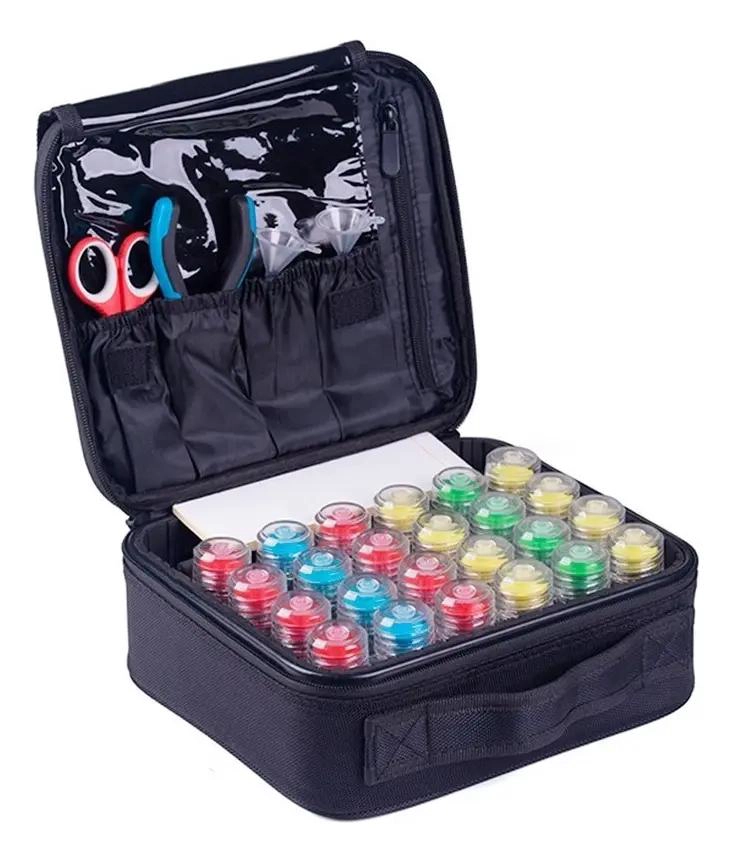 ESTUCHE ORGANIZADOR COSME TICO MULTIUSOS IMPERMEABLE Y DURADERO - 7