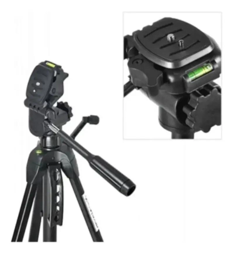 TRIPODE TELESCOPICO PROFESIONAL PARA CAMARAS Y SMARTPHONES - 7