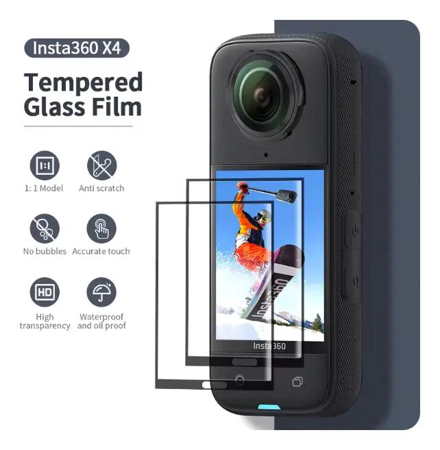 LAMINA DE VIDRIO TEMPLADO PARA PROTECCION DE PANTALLA DE CAMARA - 2