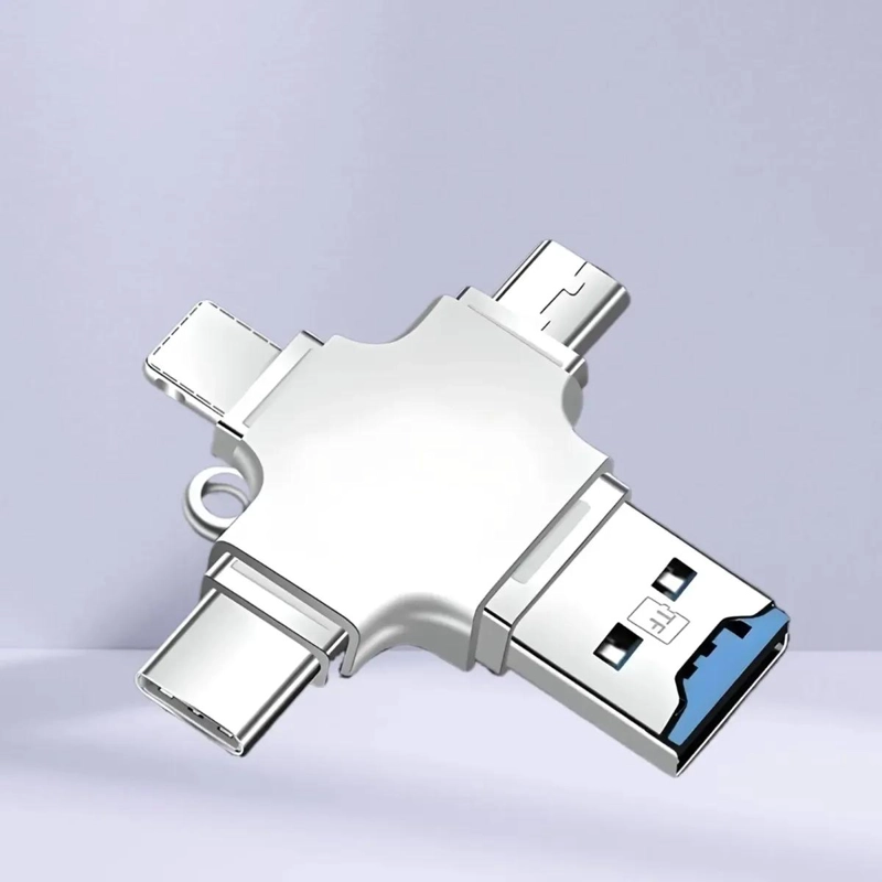 LECTOR DE TARJETAS 4 EN 1 PARA TRANSFERENCIA RAPIDA - 9