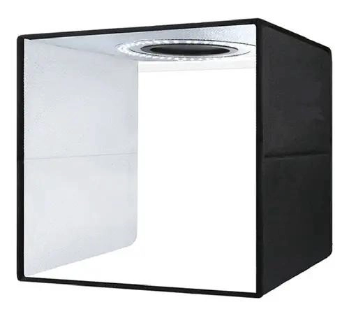 ESTUDIO FOTOGRAFICO COMPACTO CON LUZ LED Y FONDOS VARIADOS - 3