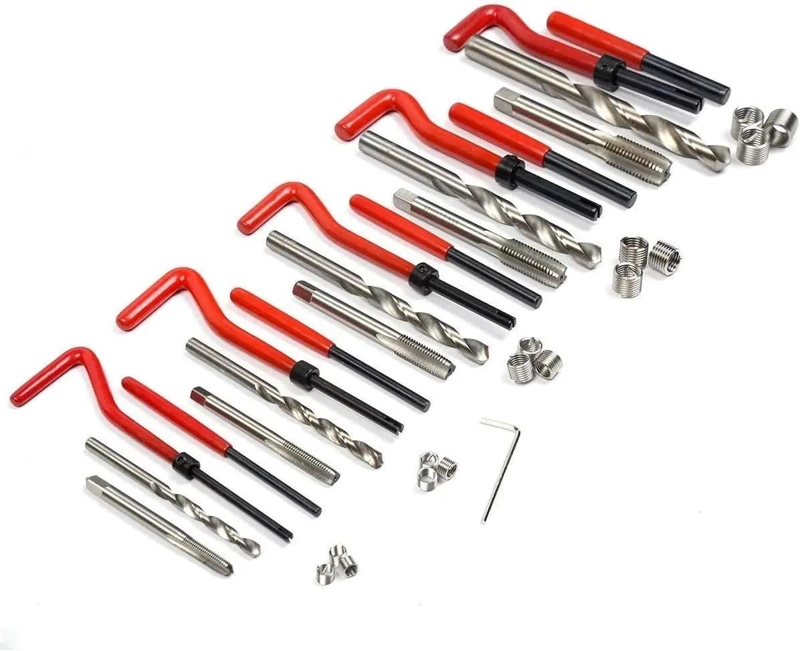 KIT DE HERRAMIENTAS PARA REPARACION DE ROSCAS HELICOIDALES - 1