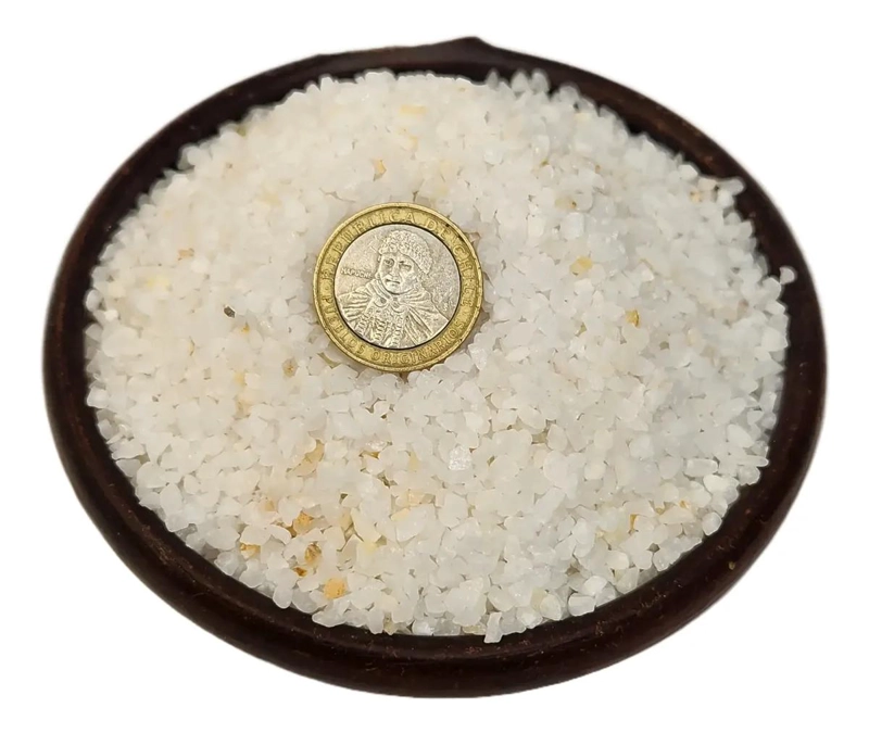 CUARZO DECORATIVO BLANCO PARA JARDINERIA Y ACUARIOS - 1