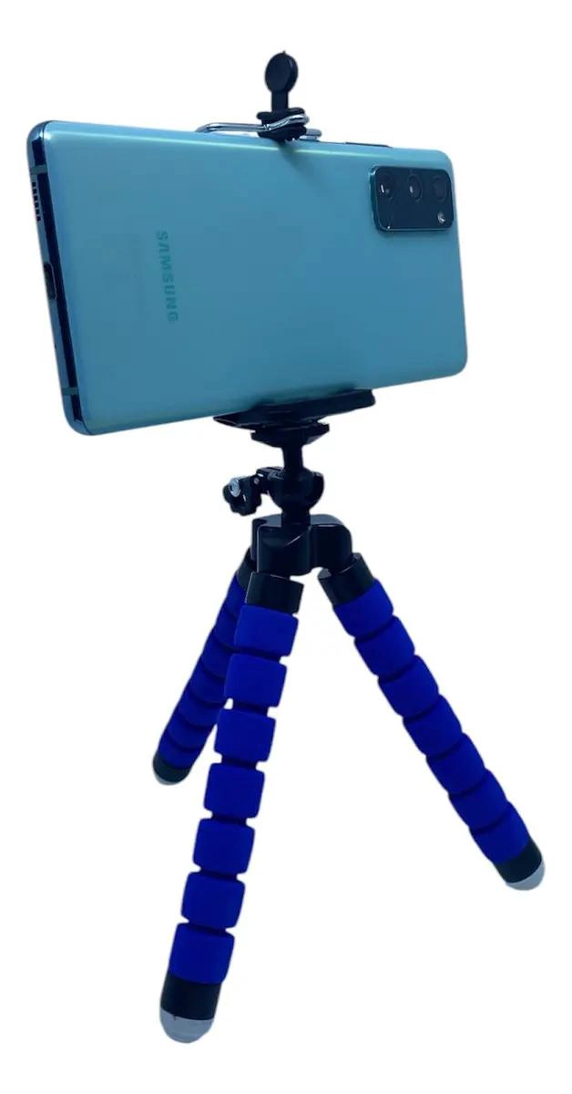 MINITRIPODE FLEXIBLE PARA CELULAR CON PATAS AJUSTABLES Y CABEZAL GIRATORIO - 4