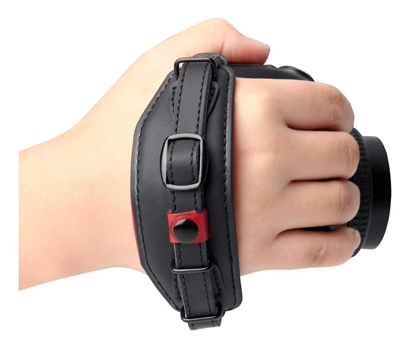 CORREA DE MANO PARA CAMARA FOTOGRAFICA CON AJUSTE ERGONOMICO - 1