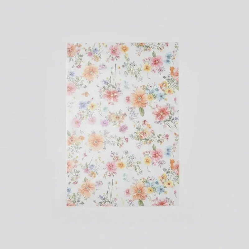 PAPEL ADHESIVO TRANSPARENTE BRILLANTE A4 PARA MANUALIDADES Y ETIQUETAS - 8