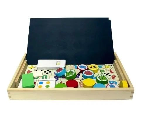 SET EDUCATIVO DE MATEMATICAS EN MADERA PARA NIÑOS - 2