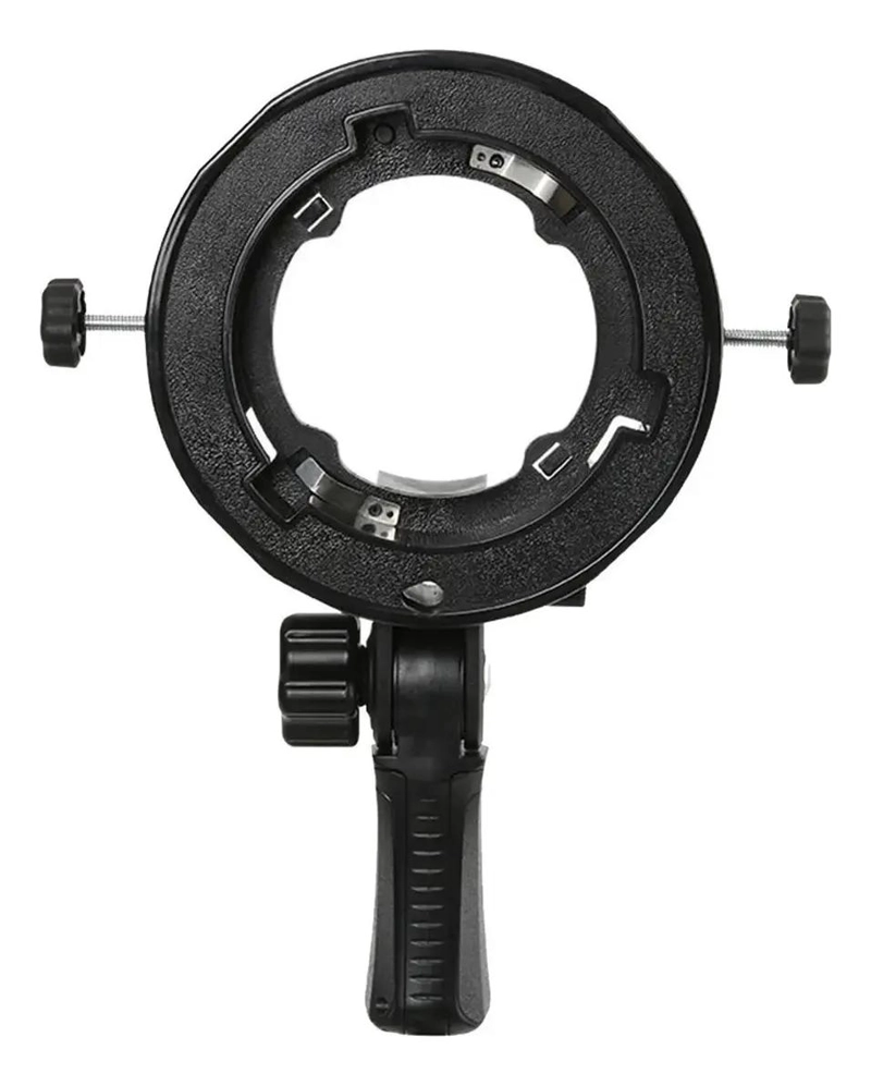 SOPORTE PARA 5 FLASHES CON MONTURA BOWENS Y ROTULA AJUSTABLE - 2