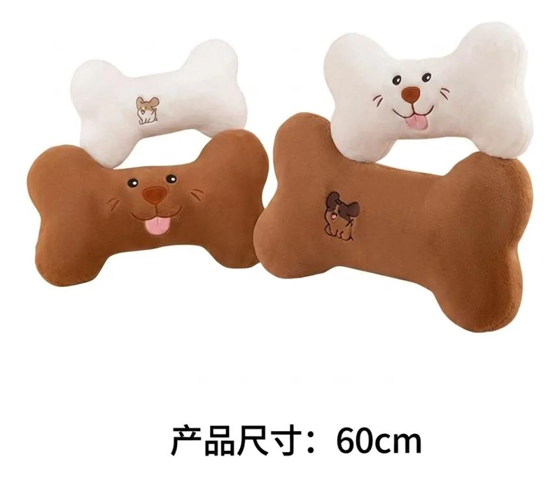 PELUCHE HUESO SUAVE 60CM DECORATIVO Y FUNCIONAL - 6