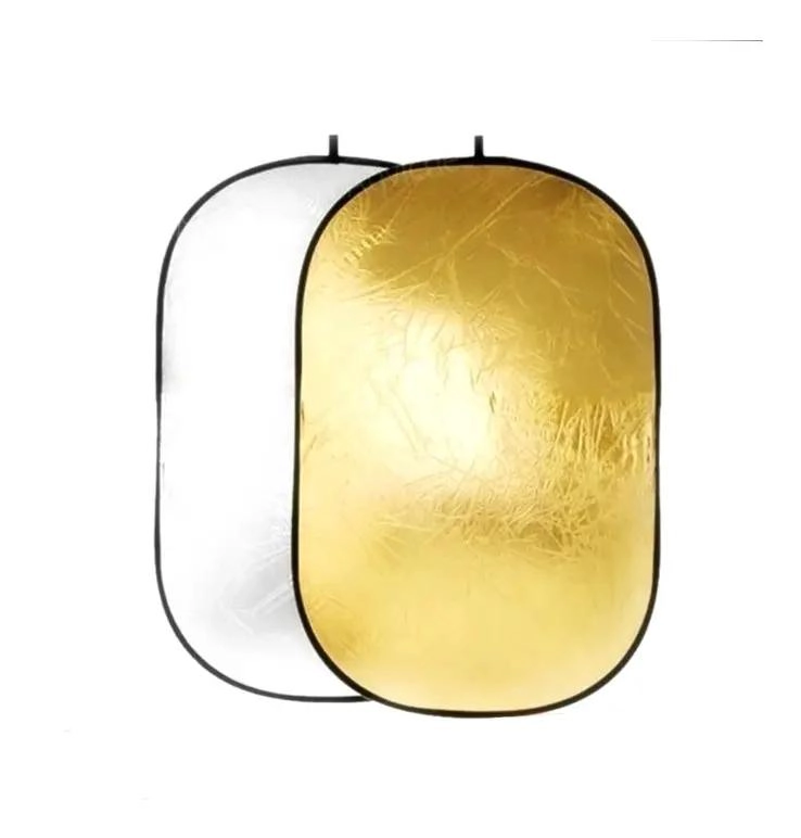 REFLECTOR PROFESIONAL DOBLE CARA 150X200 CM PARA FOTOGRAFIA - 1
