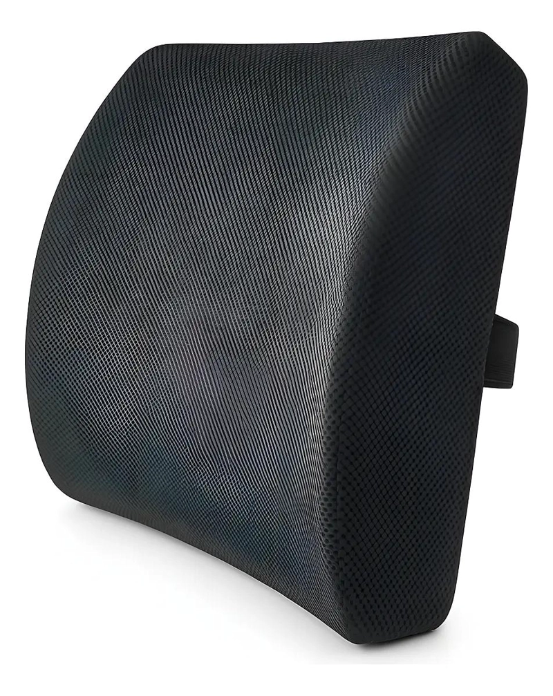 COJIN LUMBAR ERGONOMICO CON ESPUMA VISCOELASTICA PARA SOPORTE DE ESPALDA - 2