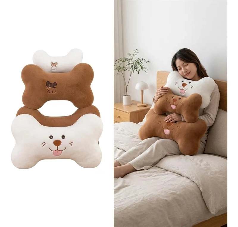 PELUCHE HUESO SUAVE 60CM IDEAL PARA DECORACION Y REGALO - 2