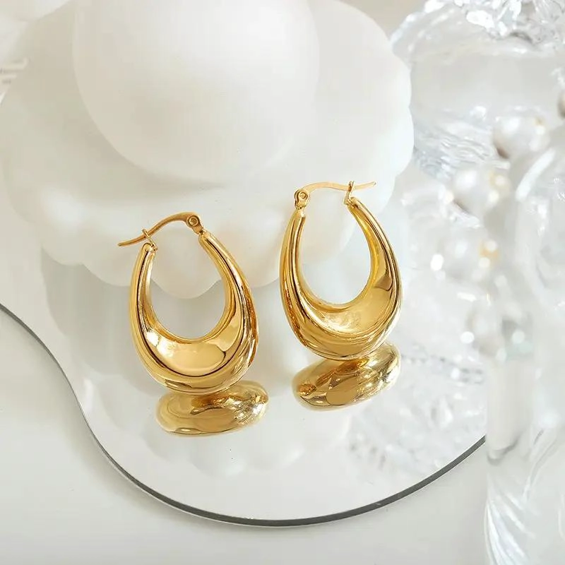 AROS BAÑADOS EN ORO AMARILLO 18K DISEÑO EXCLUSIVO - 2
