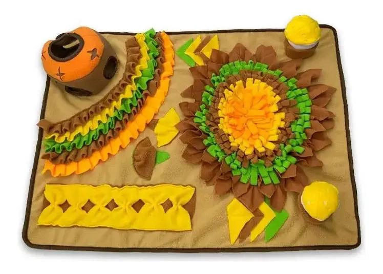 ALFOMBRILLA INTERACTIVA PARA PERROS CON TEMATICA DE COMIDA - 1