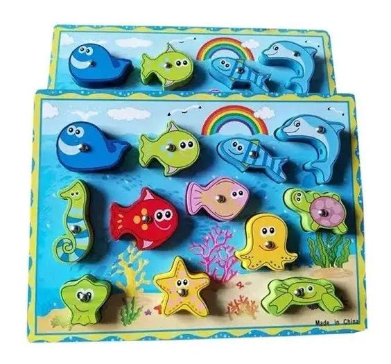 JUEGO DE PESCA MAGNE TICO DIDACTICO PARA NIÑOS - 6