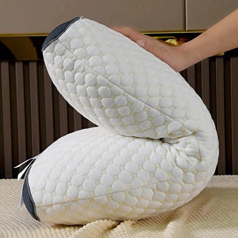 ALMOHADA ERGONOMICA ANTIBACTERIANA PARA EL CUELLO 68X42CM - 7