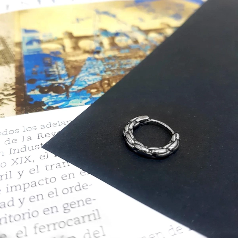ARO MODERNO DE ACERO QUIRURGICO PARA HOMBRE - 3