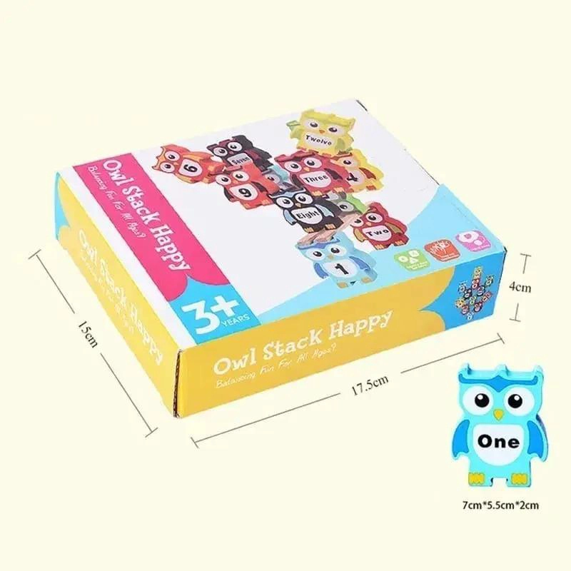 PUZZLE DE ENCAJE APILABLE DE MADERA PARA NIÑOS - 6