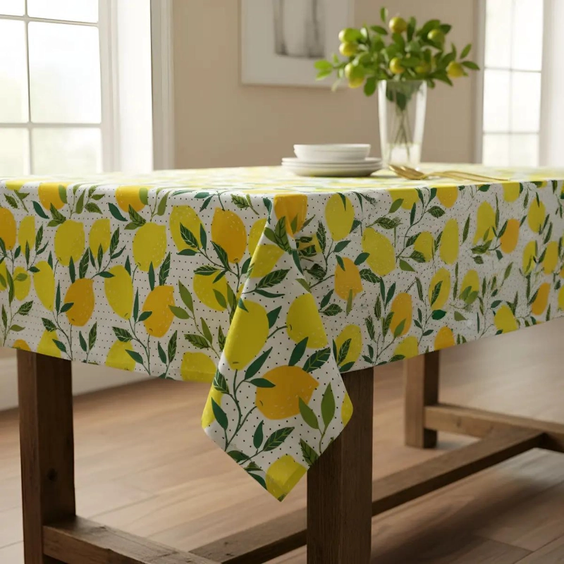 MANTEL DE HULE GRUESO RECTANGULAR 2X1.40M PARA MESA - 3