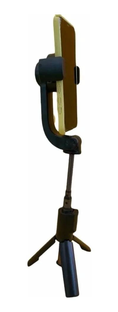 TRIPODE ESTABILIZADOR CELULAR NEGRO POLICARBONATO CON CONTROL REMOTO - 3