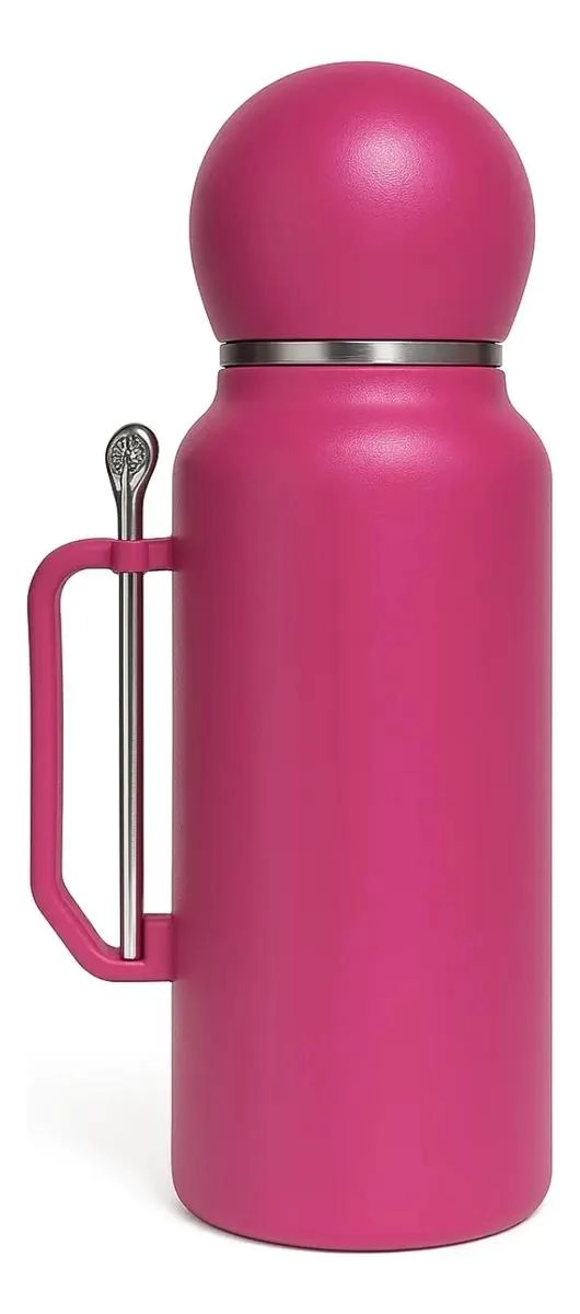 TERMO DE ACERO INOXIDABLE 1300ML PARA BEBIDAS FRIAS Y CALIENTES - 1