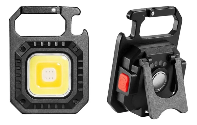 MINI FOCO LED RECARGABLE CON TRIPODE Y MULTIPLES MODOS DE LUZ - 4