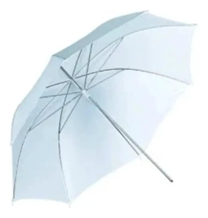 PARAGUAS TRANSLUCIDO DE 84 CM PARA FOTOGRAFIA - 1
