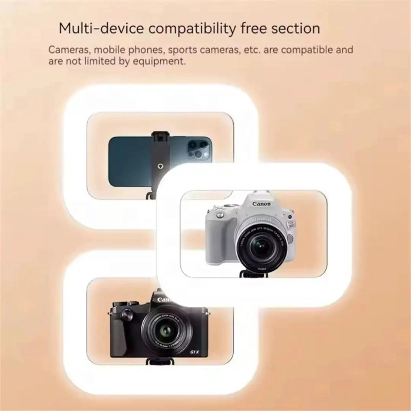 ANILLO DE LUZ LED REGULABLE PARA FOTOGRAFIA Y VIDEO - 4