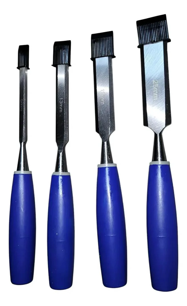 SET DE 4 FORMONES PARA MADERA 6-13-19-25MM DE ALTA CALIDAD - 2