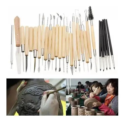 ESTUCHE SINTE TICO ECO CUERO 12 CM 27 PIEZAS - 1