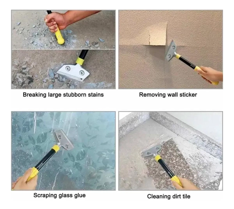 RASPADOR DE VIDRIOS MULTIUSO CON MANGO DE ALUMINIO 310MM - 2