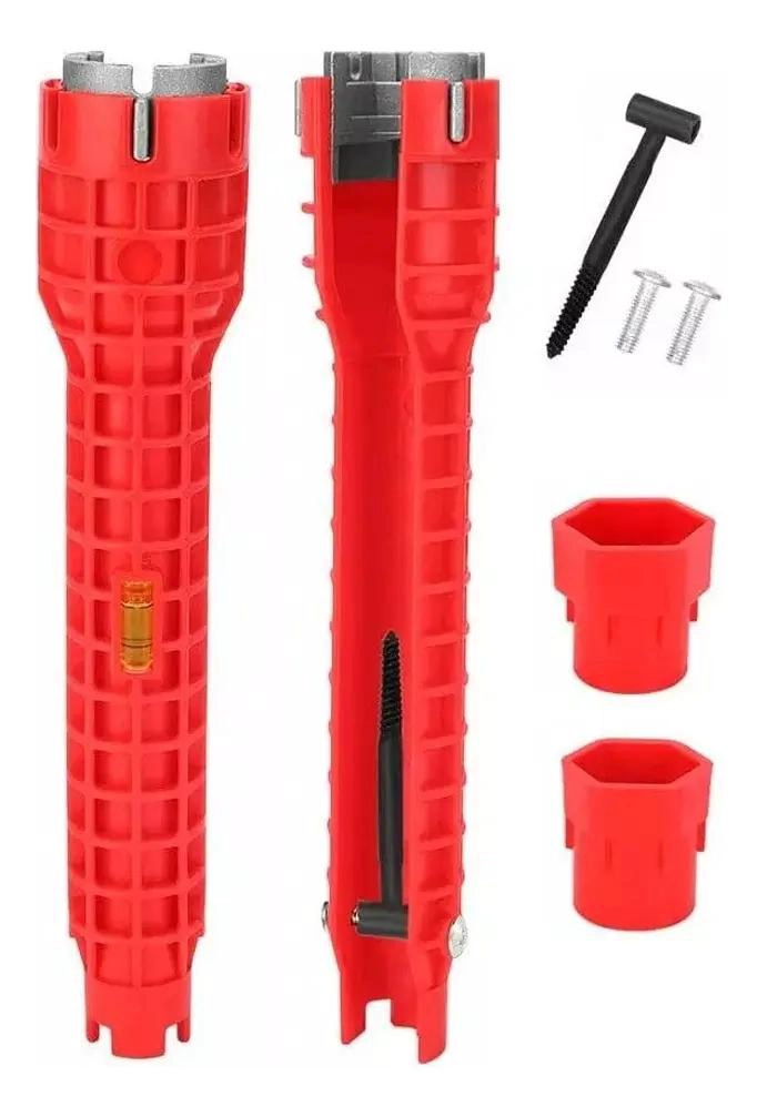 LLAVE MULTIFUNCIONAL 8 EN 1 PARA GRIFOS Y FREGADEROS - 1