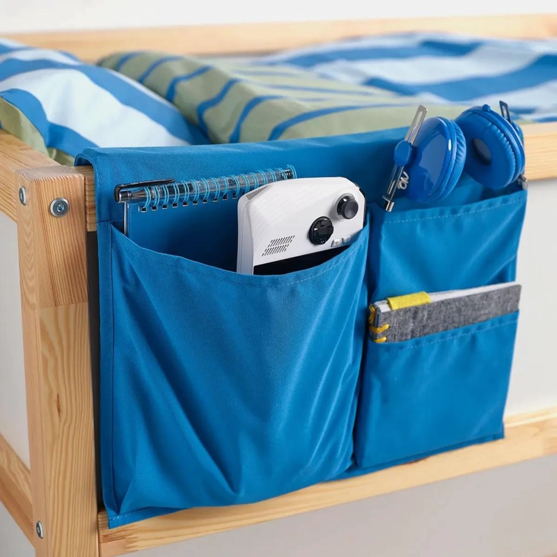 ORGANIZADOR DE CAMA CON BOLSILLOS PRACTICO Y FUNCIONAL - 5