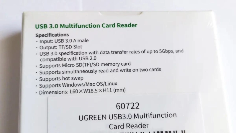 LECTOR DE TARJETAS SD Y MICROSD USB 3.0 PARA PC - 3