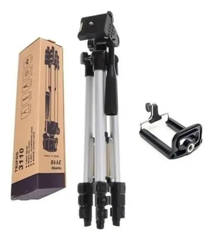 TRIPODE DE ALUMINIO COMPACTO PARA CELULARES Y CAMARAS - 7