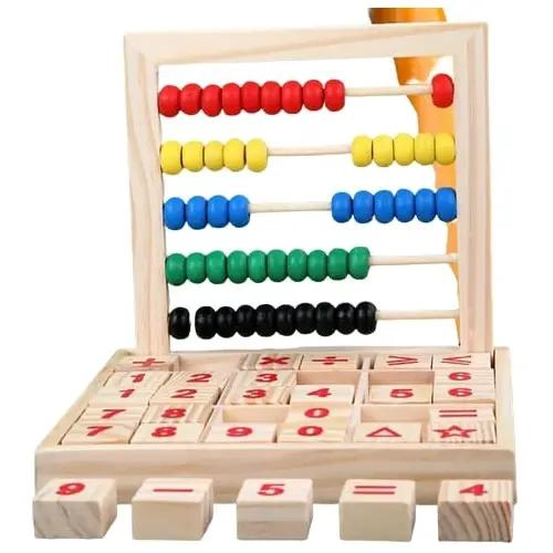 ABACO DE MADERA EDUCATIVO PARA DESARROLLO INFANTIL - 3