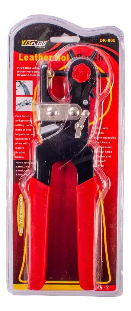 ALICATE PERFORADOR MULTIFUNCIONAL PARA CUERO Y MATERIALES - 2