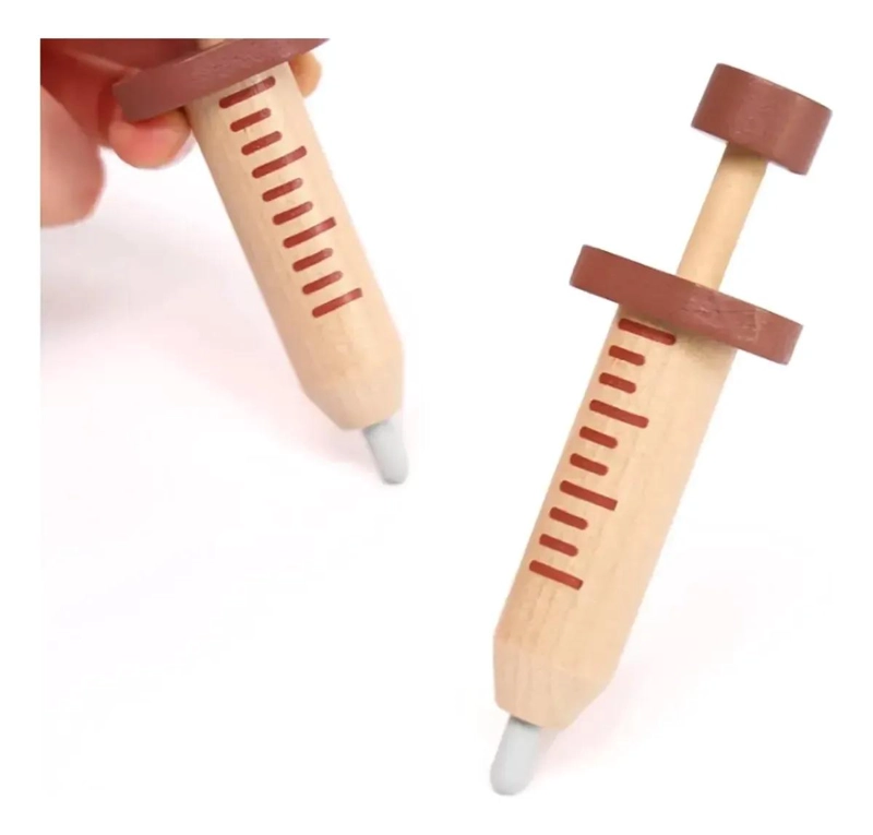 SET DE JUEGO VETERINARIO PERRITO DE MADERA PARA NIÑOS - 5