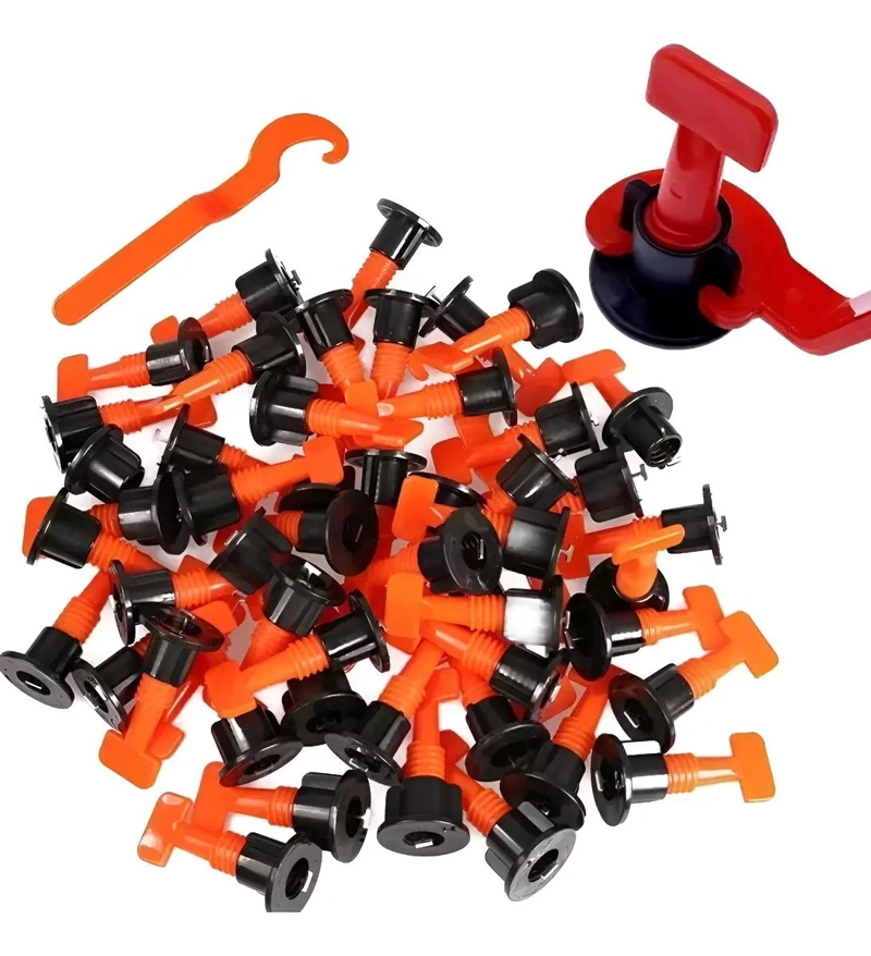 SISTEMA DE NIVELACION PARA CERAMICA Y AZULEJOS REUTILIZABLE 100 UNIDADES - 1