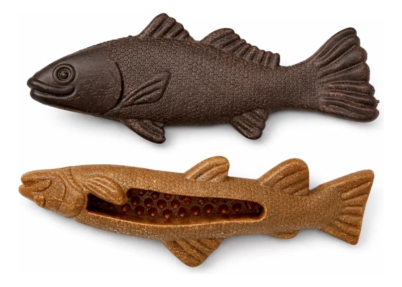 PACK DE 2 JUGUETES PECES PARA PERROS MORDEDORES RESISTENTES - 2