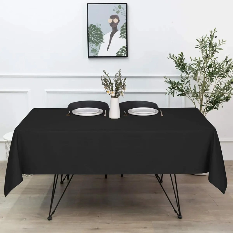 MANTEL RECTANGULAR ANTIMANCHAS 220 X 140 CM PARA MESA - 4