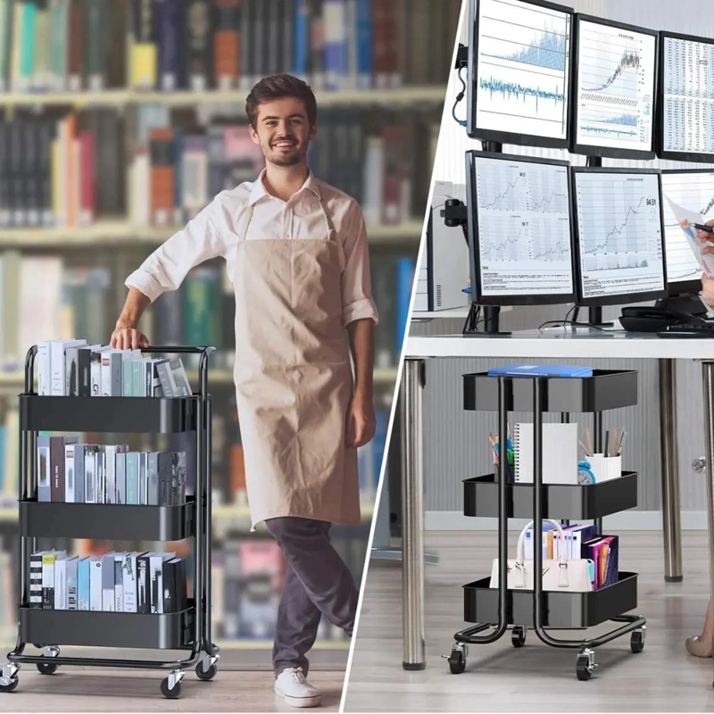 ORGANIZADOR DE ALMACENAMIENTO VERTICAL CON 3 NIVELES - 3