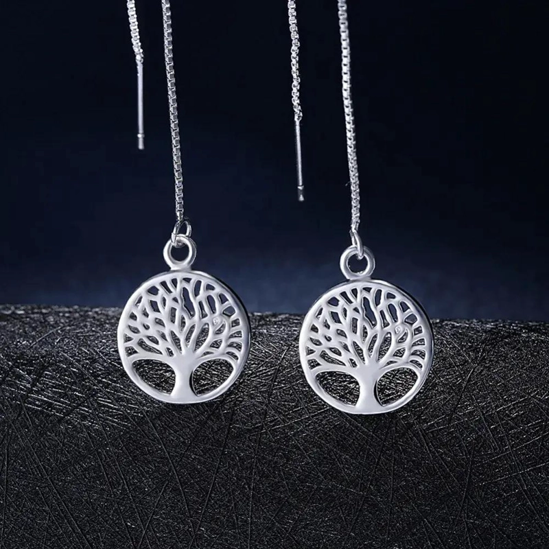 PENDIENTES BOHEMIOS ARBOL DE LA VIDA PARA MUJER - 5