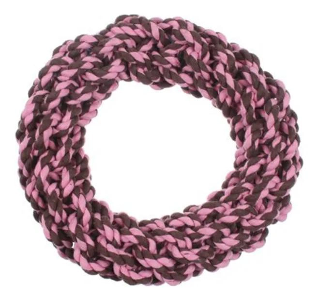 ANILLO MORDEDOR DE CUERDA RESISTENTE PARA PERROS PEQUEÑOS Y MEDIANOS - 4