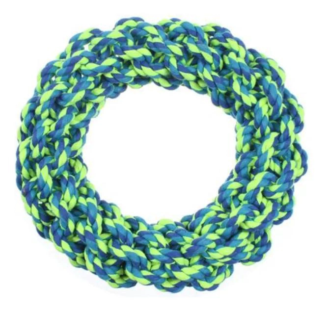 ANILLO MORDEDOR DE CUERDA RESISTENTE PARA PERROS PEQUEÑOS Y MEDIANOS - 5